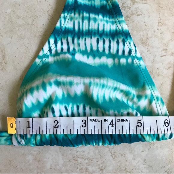 EUC 💚 OLD NAVY | Green + White Swim Bikini - Picture 6 of 8